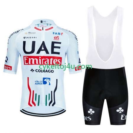 Uae Emirates Cykeltrøje + Bib Cykelshorts 2024